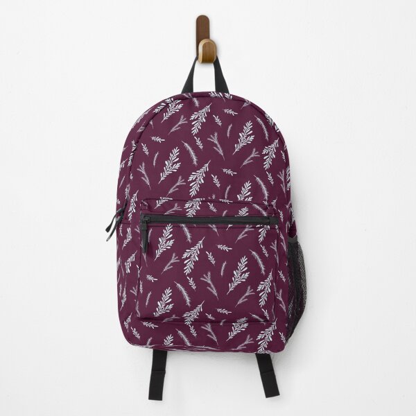 Item preview, Up North - Icy Blue on Cranberry designed and sold by Saki Desjardins.