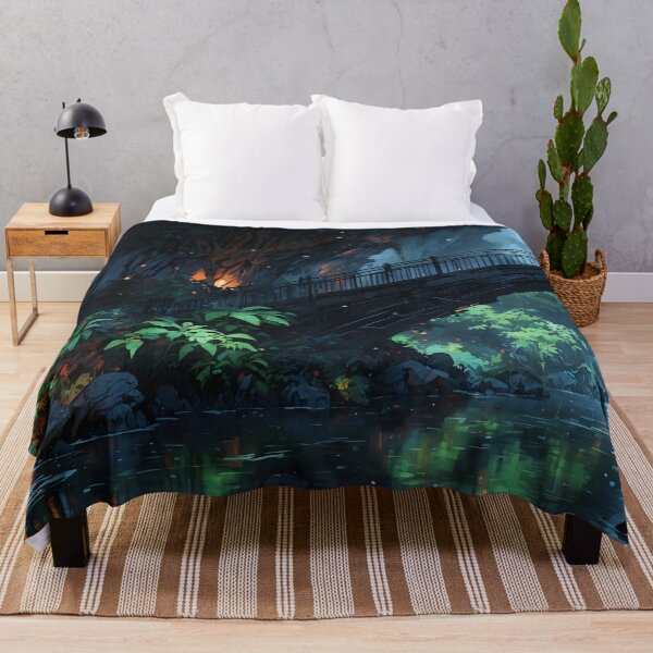 Item preview, Ethereal Light Cascades Through Mystical Jungle Grotto designed and sold by ArtComixHaven.