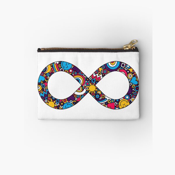 Item preview, Infinity Neurodiverse Doodle Polyamory Pride Flag designed and sold by JoyfulJen.