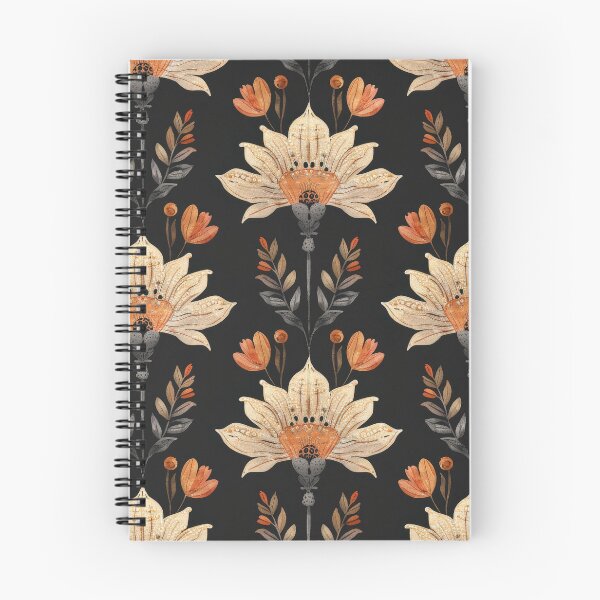 Item preview, Watercolor Floral Pattern With Orange Flowers designed and sold by brandway.