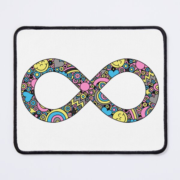 Item preview, Infinity Neurodiverse Doodle Polygender Pride Flag designed and sold by JoyfulJen.