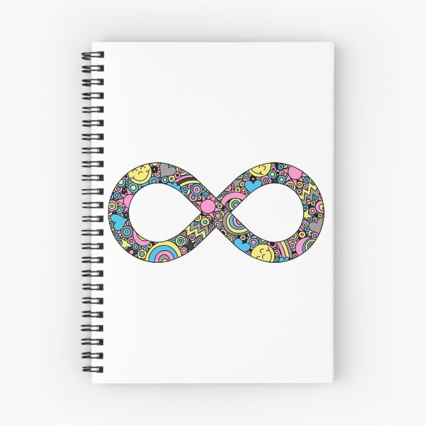 Item preview, Infinity Neurodiverse Doodle Polygender Pride Flag designed and sold by JoyfulJen.