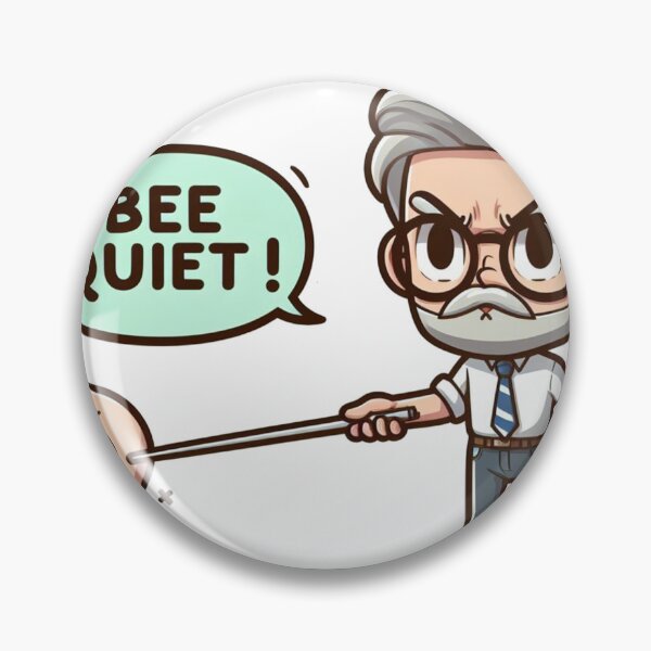 Item preview, Be Quiet - Teacher's Essential Silence Design designed and sold by Canaba.