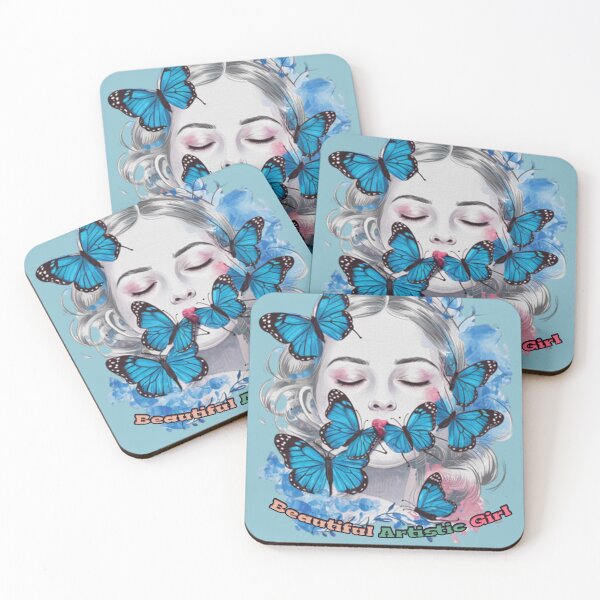 Item preview, Girl Art Mix Butterfly designed and sold by jodybatalol.