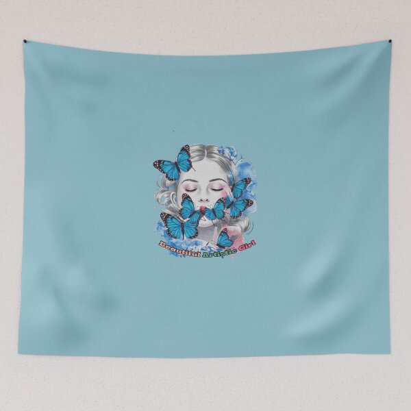 Item preview, Girl Art Mix Butterfly designed and sold by jodybatalol.