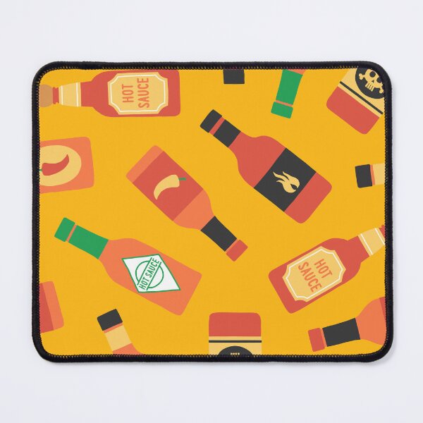 Item preview, Hot Sauce Bottles - Yellow designed and sold by littlearrow.