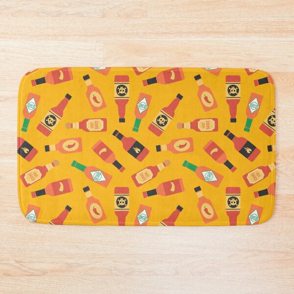 Item preview, Hot Sauce Bottles - Yellow designed and sold by littlearrow.
