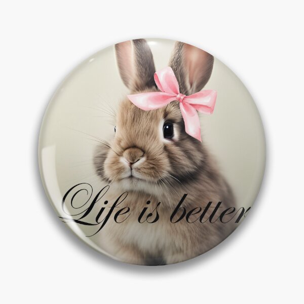 Item preview, Life is better with a bunny. designed and sold by Zientala.