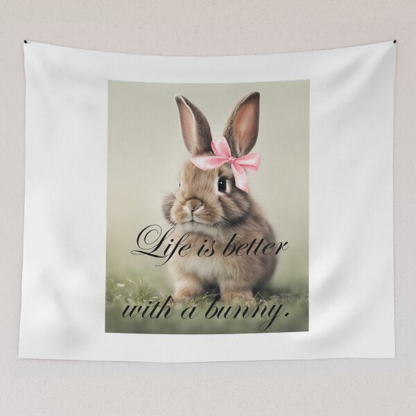 Item preview, Life is better with a bunny. designed and sold by Zientala.