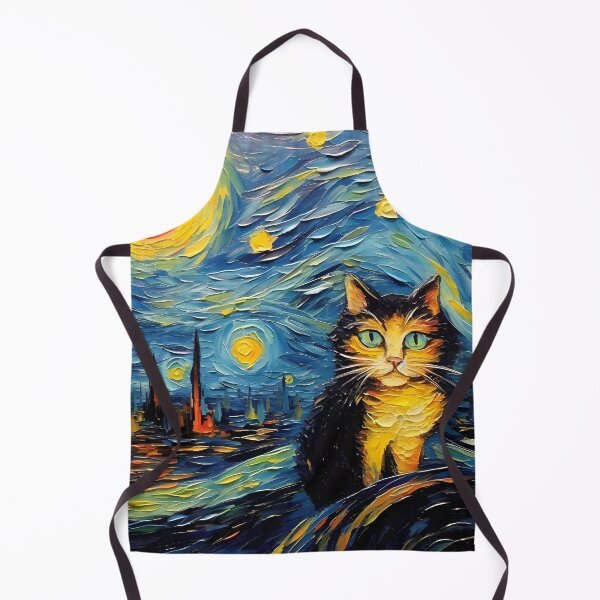 Item preview, Starry Night Cat designed and sold by ImageTcraft.