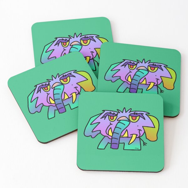 Item preview, Neon Elephant  designed and sold by ALEFANTICA.