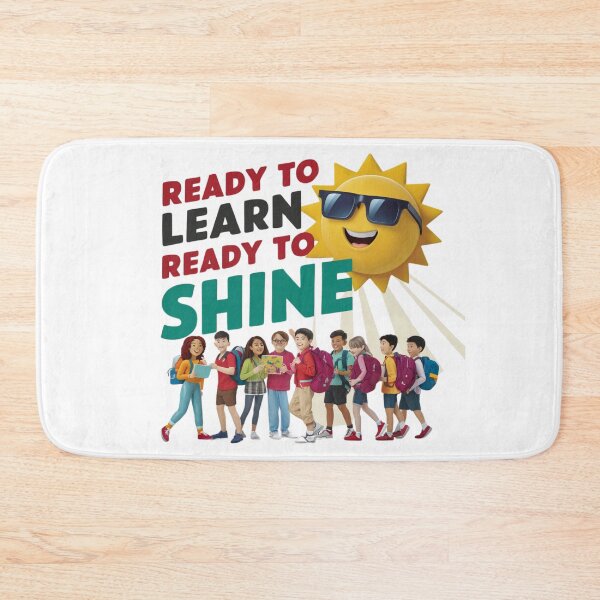 Item preview, Ready to Learn, Ready to Shine designed and sold by deluxedigital1.
