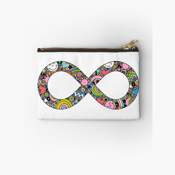 Item preview, Infinity Neurodiverse Doodle Queer Pride Flag designed and sold by JoyfulJen.