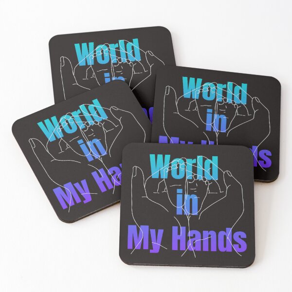 Item preview, THE WORLD IS MY HANDS designed and sold by Iszwan1980.