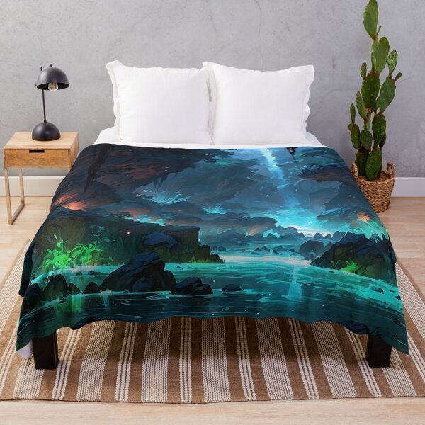 Item preview, Enchanted Wilderness Serene Twilight Falls Over Hidden Grove designed and sold by ArtComixHaven.