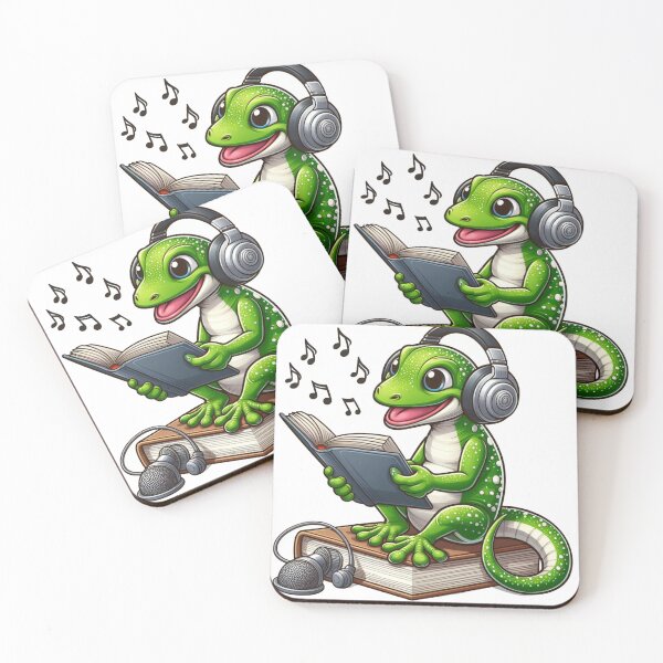 Item preview, Literary Gecko: Embrace the Wisdom of Words designed and sold by Canaba.