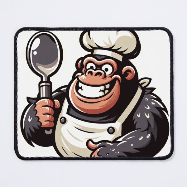 Item preview, Cooking Gorilla Master Chef designed and sold by DDDesigns24.