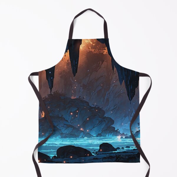 Item preview, Mystic Caverns Ethereal Glow from an Enchanted Night designed and sold by ArtComixHaven.