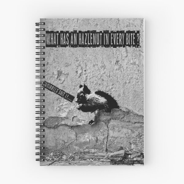 Item preview, Funny Squirrel Quote designed and sold by Another Pic In The Wall By Scott Bradley Musgrave.