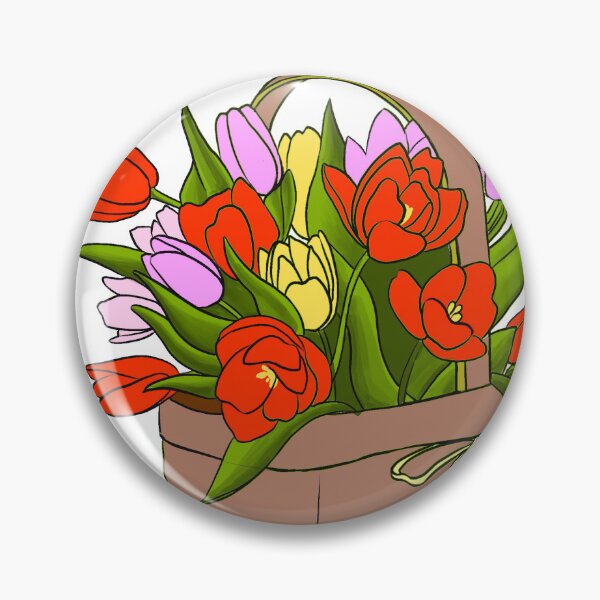 Item preview, a blasket of flower designed and sold by SheepTigerArt.