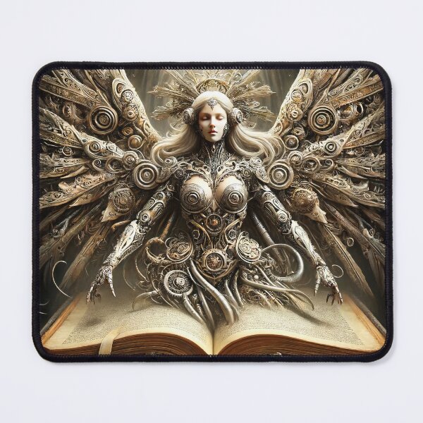 Item preview,  Library Angel Fantasy Art designed and sold by PyxieZen.