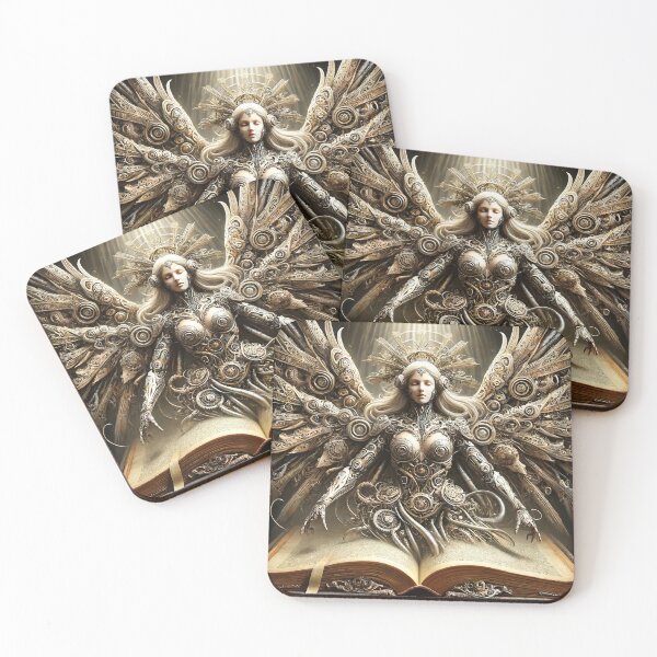 Item preview,  Library Angel Fantasy Art designed and sold by PyxieZen.