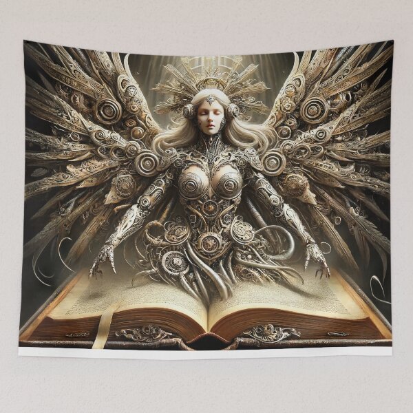 Item preview,  Library Angel Fantasy Art designed and sold by PyxieZen.