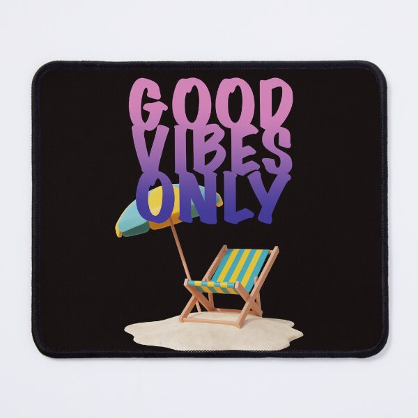 Item preview, Good vibes only with the umbrella designed and sold by Lucky Day Shop 777.