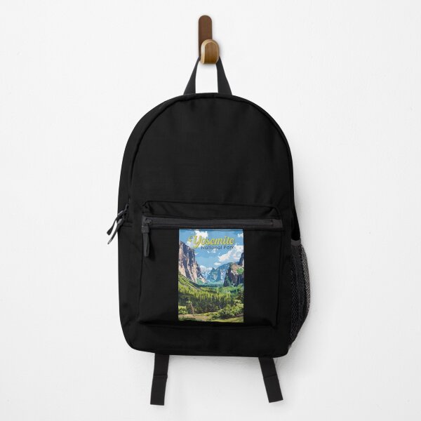Item preview, Yosemite National Park Illustration Travel Art Vintage designed and sold by KrisSidDesigns.