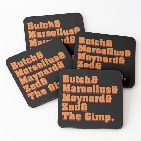 Item preview, Pulp Fiction Characters Name List designed and sold by jessephotoart.