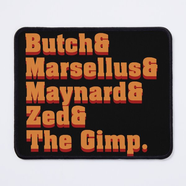 Item preview, Pulp Fiction Characters Name List designed and sold by jessephotoart.