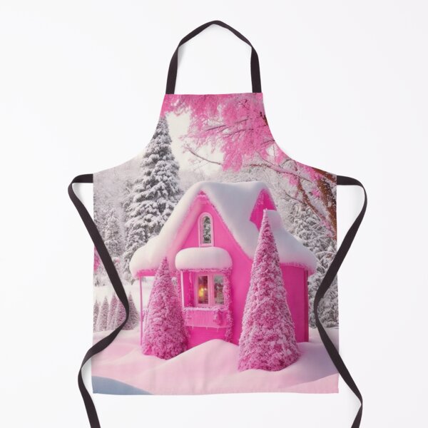 Item preview, Cozy Pink Christmas Cottage | Pink aesthetic designed and sold by PinkGoddessLove.