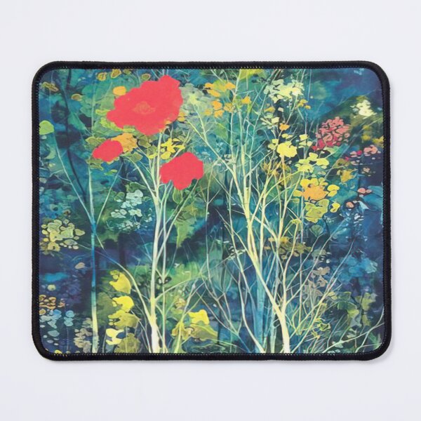 Item preview, Eyvind Earle - Poppies and Flowers designed and sold by qlAinwoRTy.