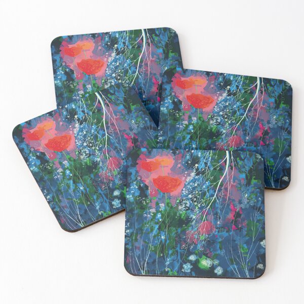 Item preview, Eyvind Earle - Poppies designed and sold by qlAinwoRTy.