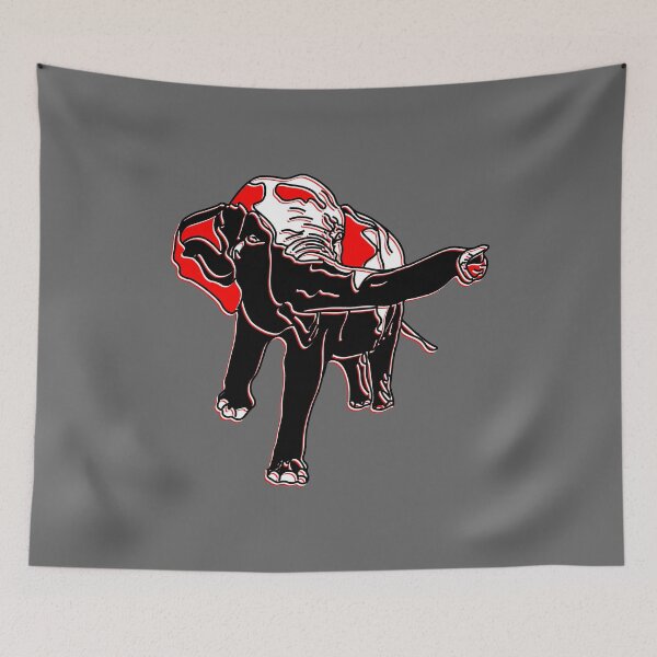 Item preview, Elephant silhouette Siluet 3D 大象  Mammal Herd  designed and sold by 4rpixs.