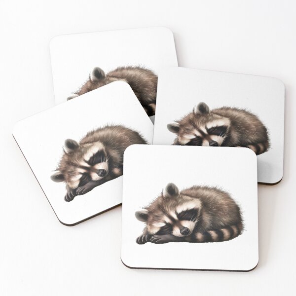 Item preview, Sleepy Raccoon designed and sold by Wormy-23.