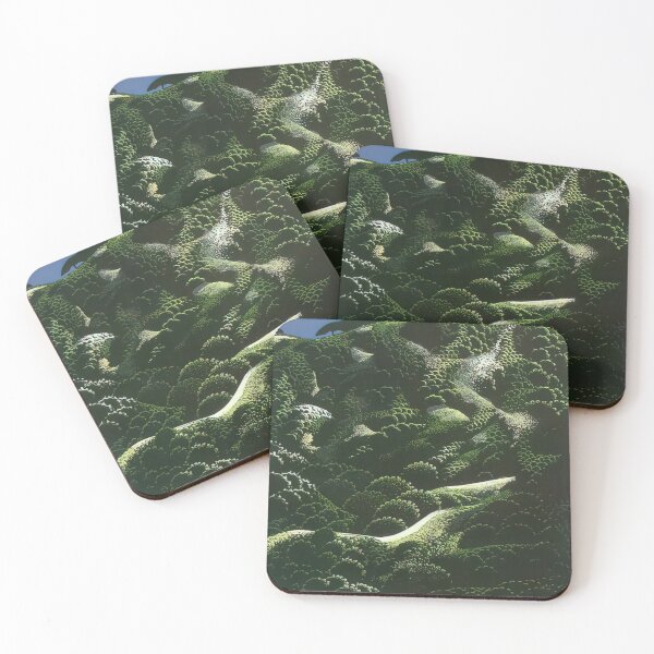 Item preview, Eyvind Earle - Santa Barbara Mountains designed and sold by qlAinwoRTy.