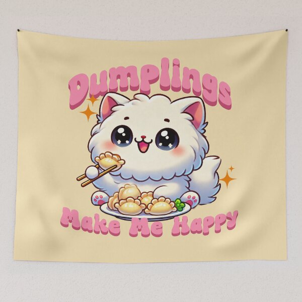 Item preview, Joyful Dumplings designed and sold by Belarte.shop.