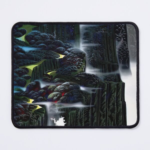 Item preview, Eyvind Earle - Sea Cliffs Rising designed and sold by qlAinwoRTy.