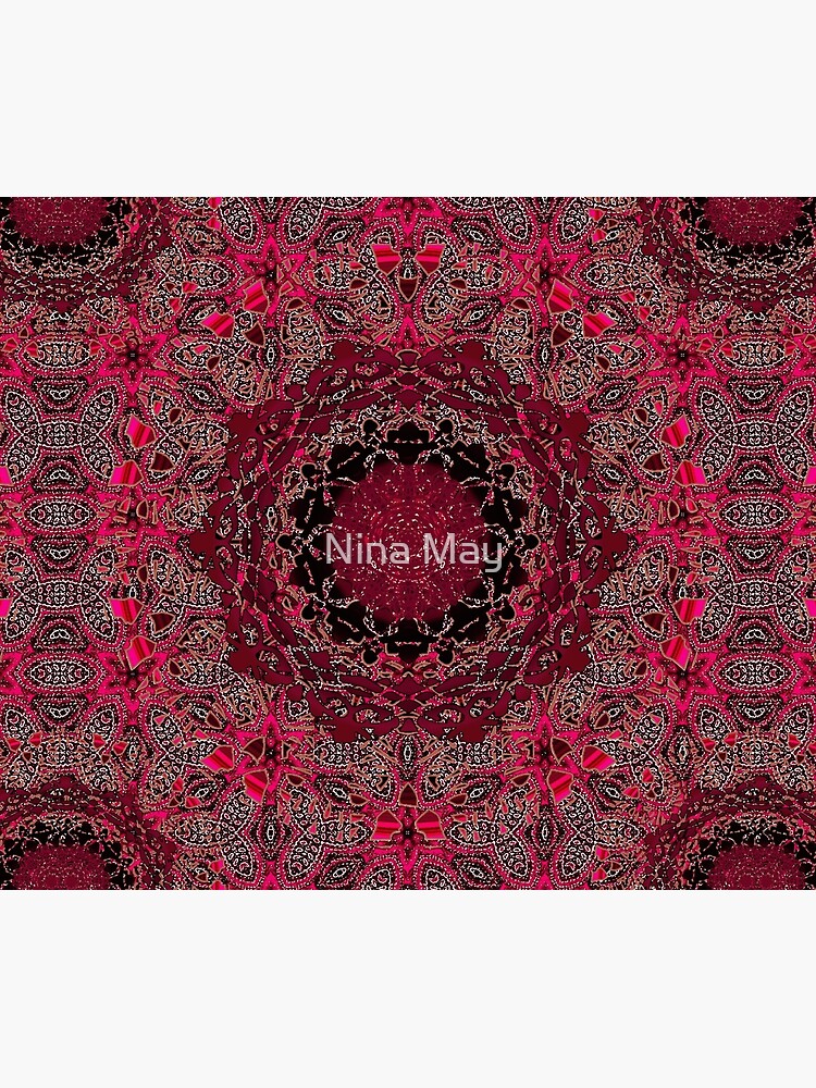 Cinnamon Wisteria Mandala by ninabmay