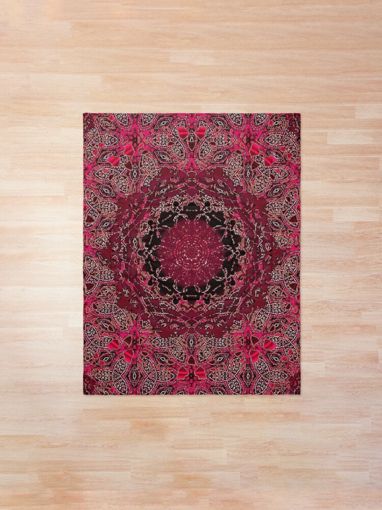 Alternate view of Cinnamon Wisteria Mandala Comforter