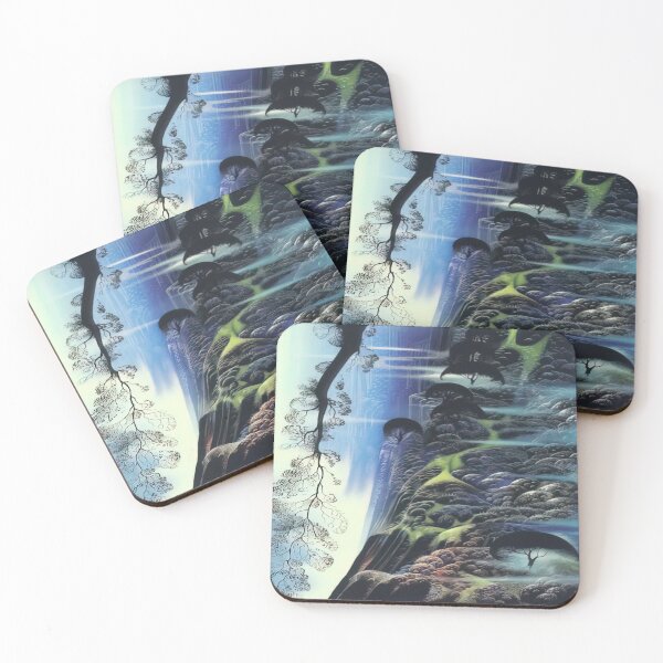 Item preview, Eyvind Earle - Steep Coast Line designed and sold by qlAinwoRTy.