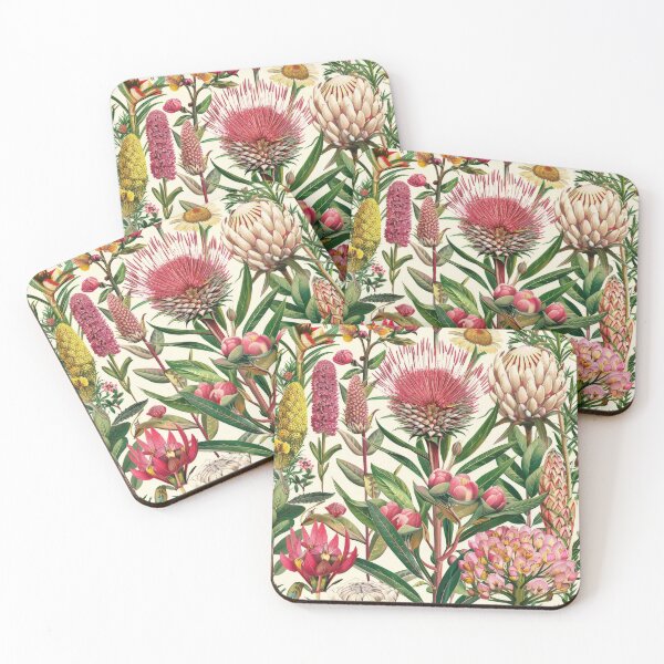 Item preview, Colorful Australian Floral Illustration designed and sold by brandway.