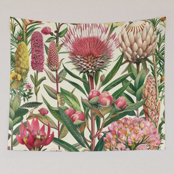 Item preview, Colorful Australian Floral Illustration designed and sold by brandway.