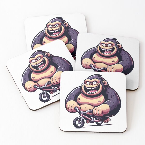 Item preview, MONKEY STYLE Bike Ride Bliss designed and sold by DDDesigns24.
