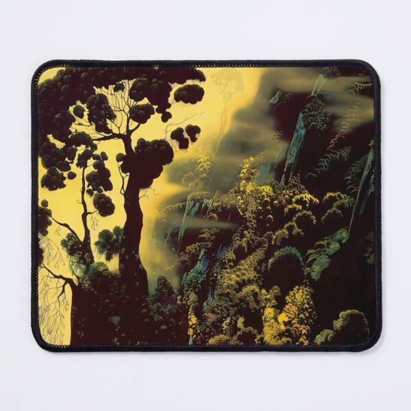 Item preview, Eyvind Earle - Sunset Silhouette designed and sold by qlAinwoRTy.