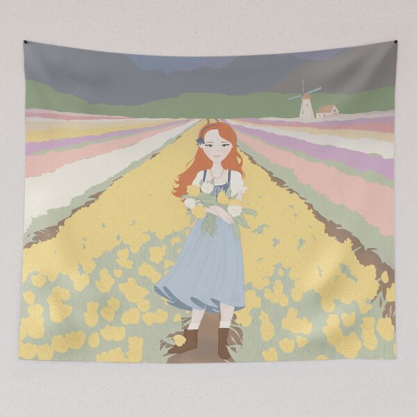 Item preview, Tulip Fields designed and sold by gabriellejean.