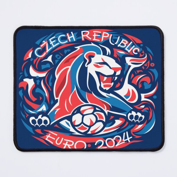 Item preview, Czech Republic at The Football / Soccer European Championships 2024 designed and sold by Midnight Veil Designs.