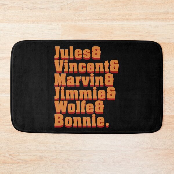 Item preview, Pulp Fiction Movie Scene Characters Name List designed and sold by jessephotoart.