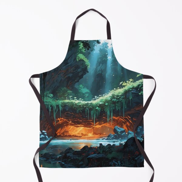 Item preview, Enchanted Cavern Illuminated by Ethereal Sunlight designed and sold by ArtComixHaven.